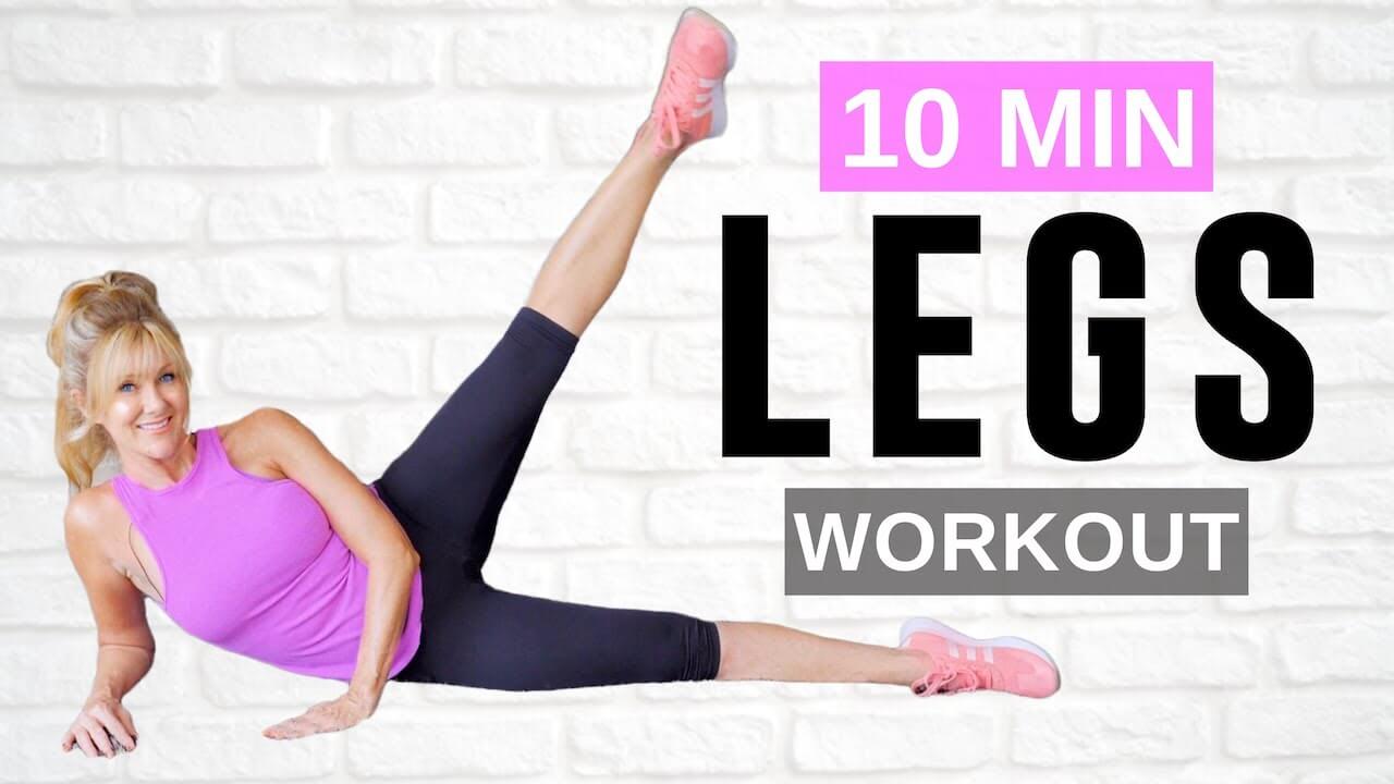 10 Minute Legs Workout For Women Over 50 Indoor Workout Fitness Daily Buzz Daily Fitness 